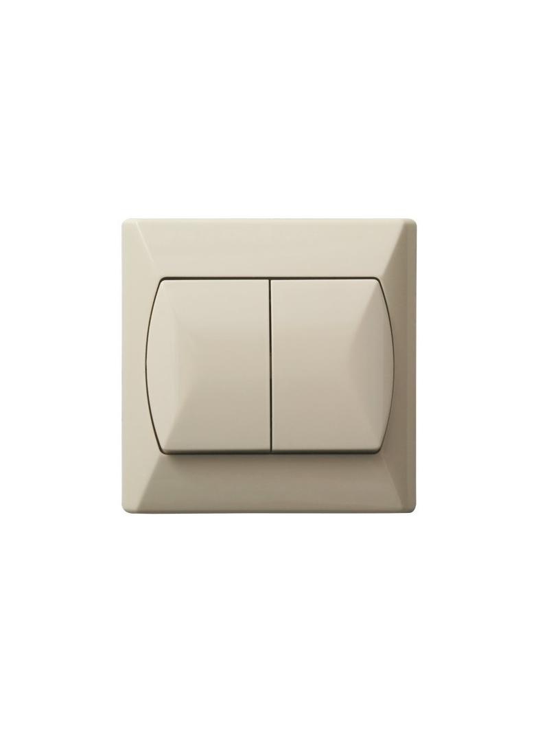 AKCENT Łącznik podwójny schodowy - kolor beżowy