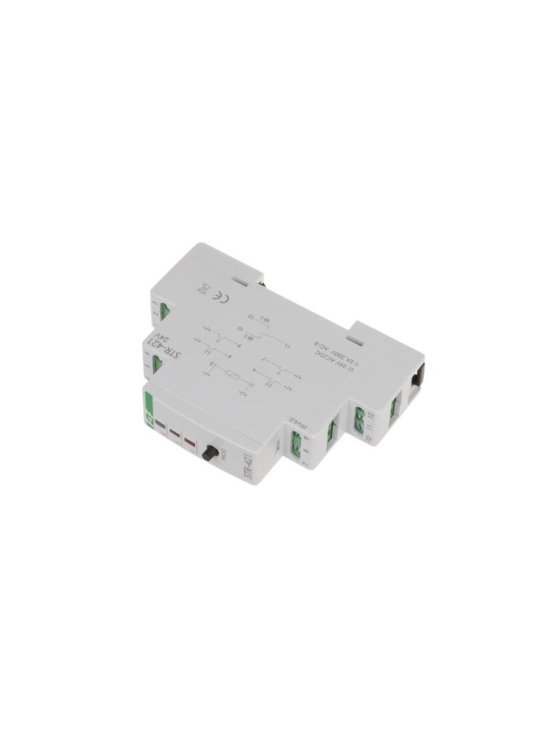 Sterownik roletowy dwuprzyciskowy STR-421 24V napięcie 24V AC/DC STR-421-24V F&F