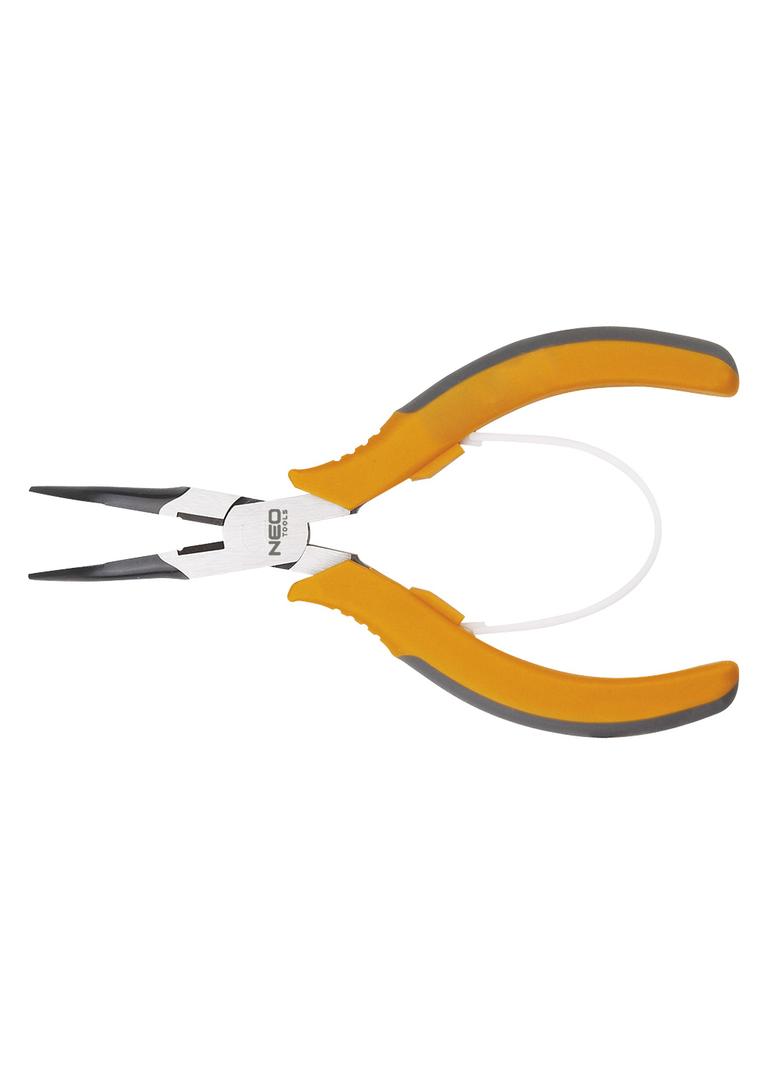 Szczypce precyzyjne wydłużone wygięte 140 mm