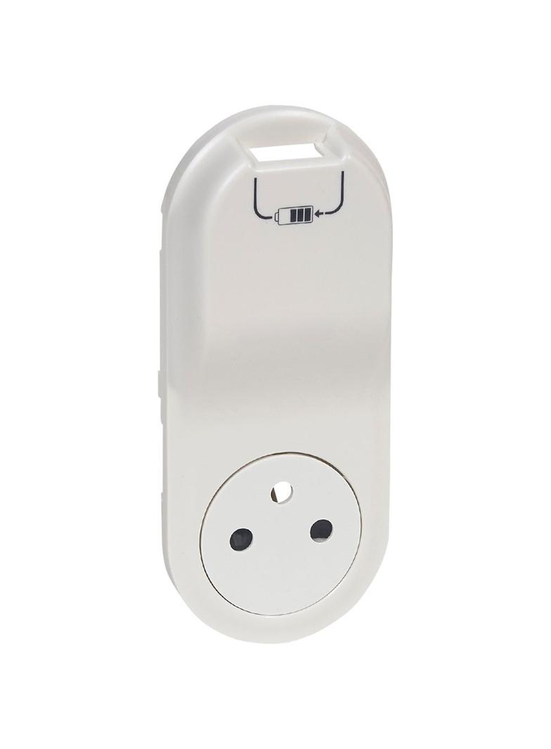 CELIANE - Plakietka do gniazd 2P+Z + ładowarka USB 1000 mA biała, Legrand