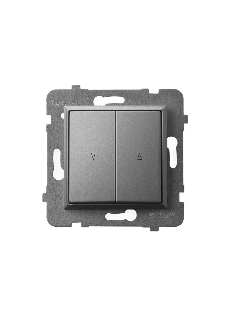 ARIA Łącznik żaluzjowy z blokadą mechaniczną - kolor szary mat