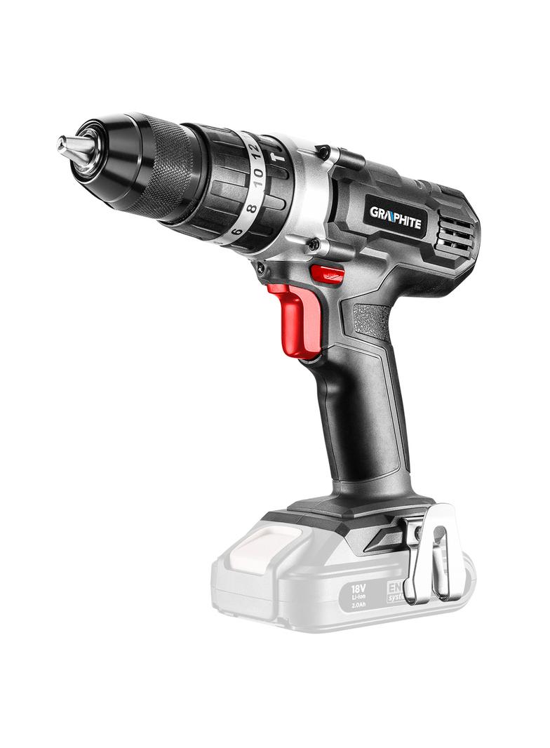 WIERTARKO-WKRĘTARKA AKUMULATOROWA Z UDAREM ENERGY+ 18V, LI-ION, UCHWYT 13 MM, BEZ AKUMULATORA