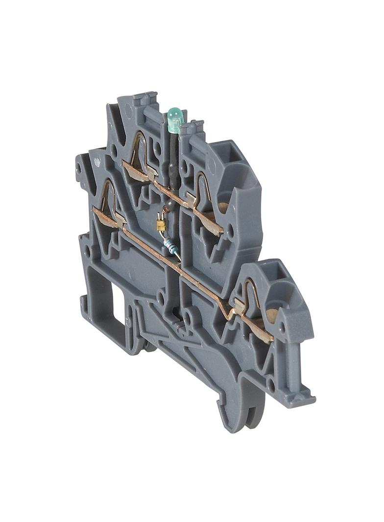 ZŁĄCZKA VIKING SPRĘŻYNOWA 2 TOROWA Z DIODĄ LED 2,5MM2 SZEROKOŚĆ 5, Legrand