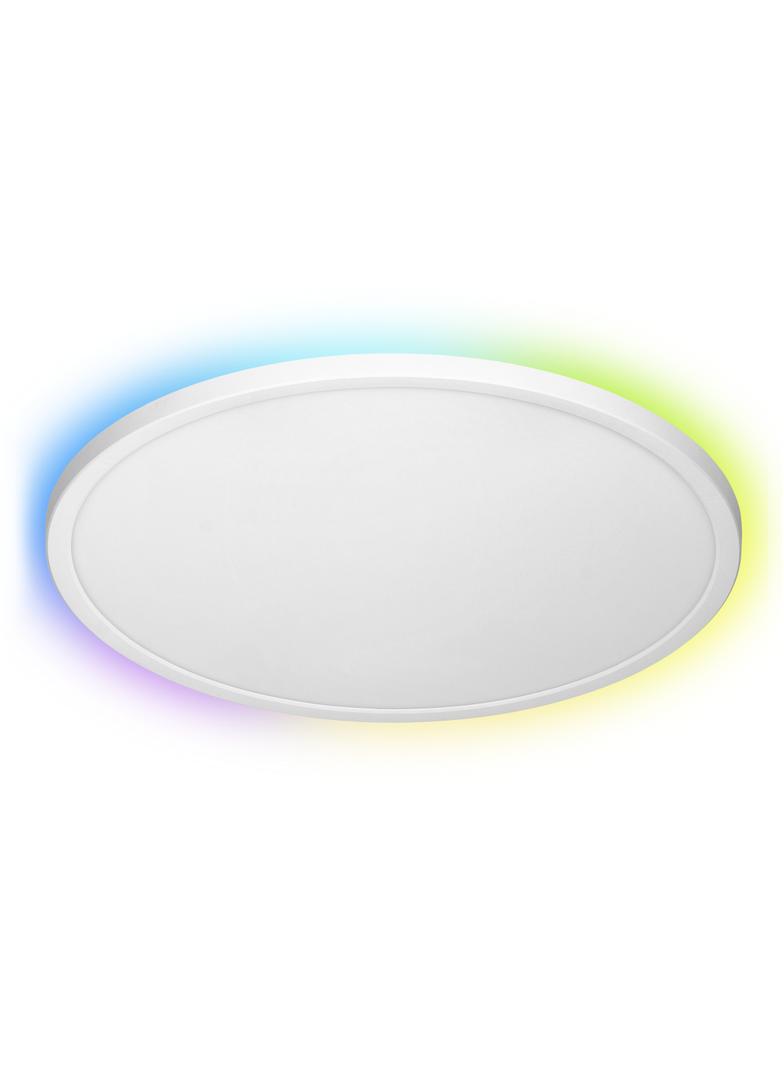 Plafon okrągły z taśmą RGB sterowany aplikacją LED 36W zmienna barwa ADVITI AD-PL-6515WLZM/CCT ORNO