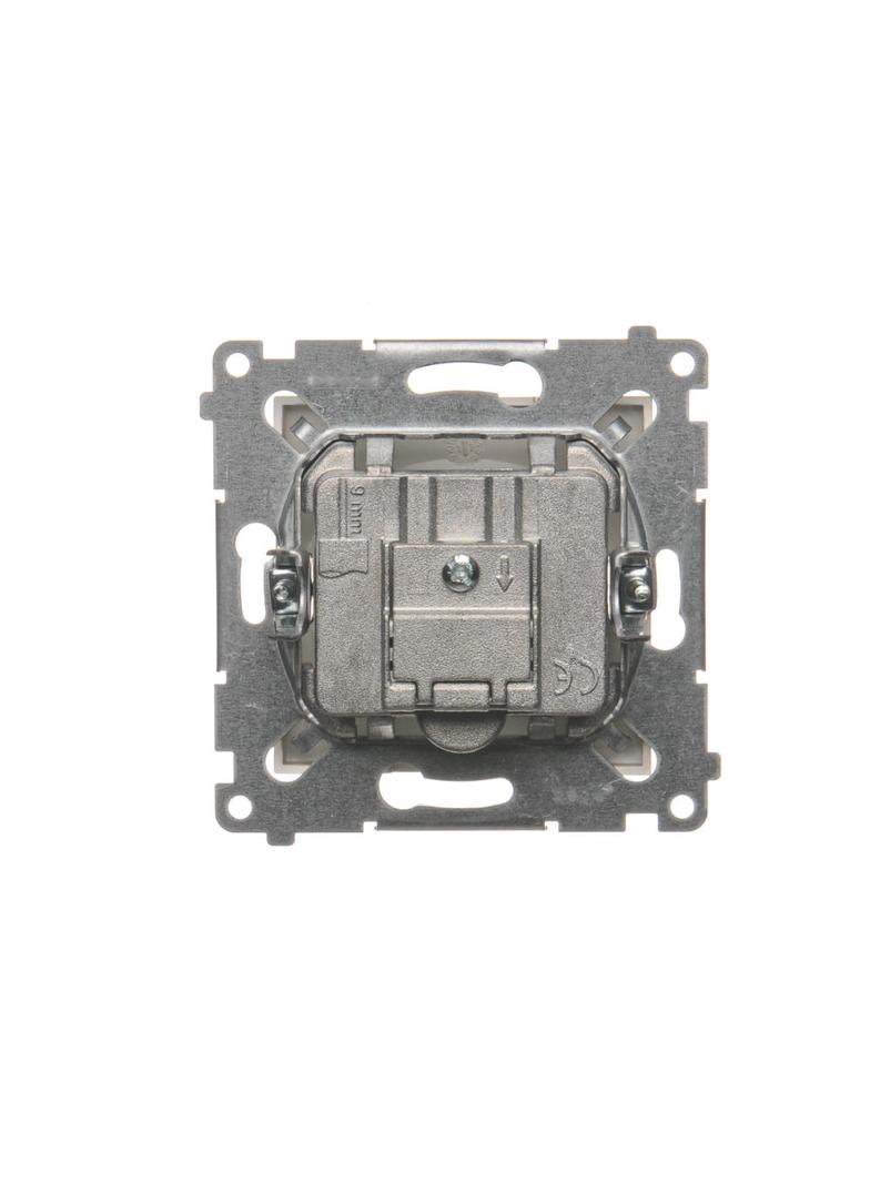 Simon 54 Gniazdo TV-DATA. Dwa porty wyjściowe typu Częstotliwość dla wejścia 5-1000 MHz złoty mat