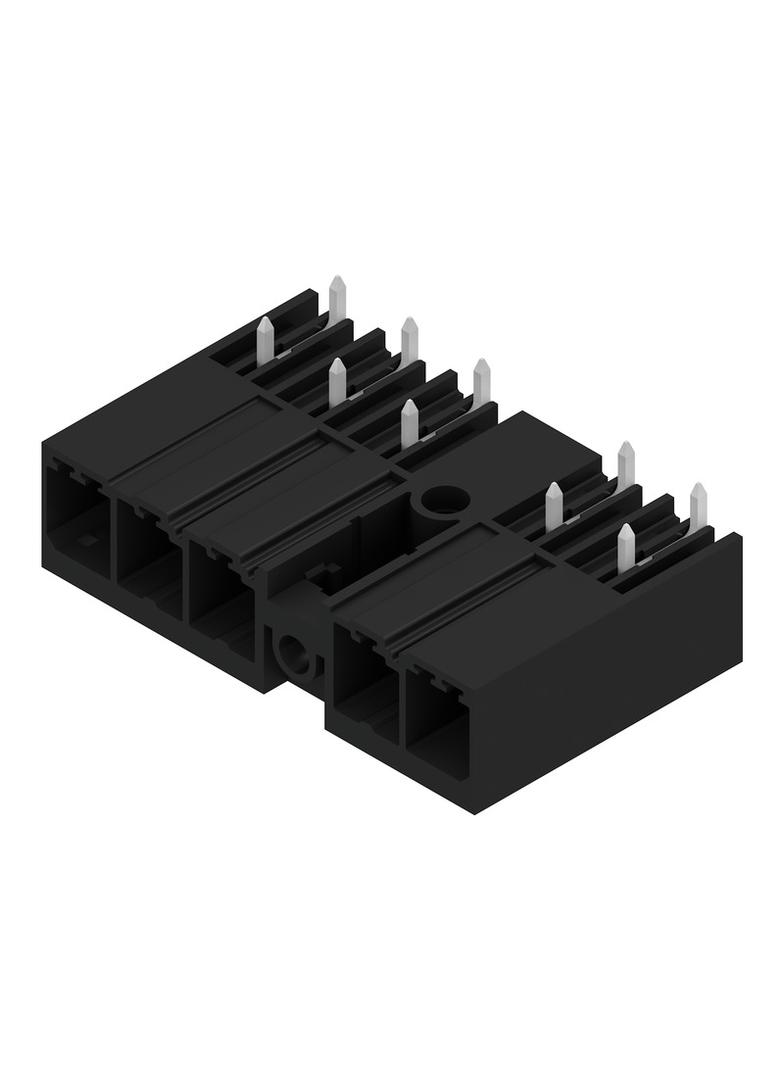 SV 7.62HP/05/270MF4 3.5SN BK BX Wtyki PCB (złącza płyty), 7.62 mm, Liczba biegunów: 5, kąt odejścia: 270° /36szt./ 1048650000 WEIDMÜLLER