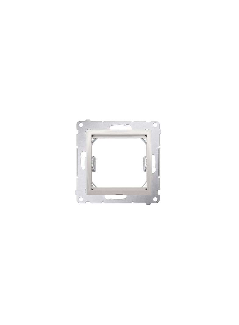 Simon 54 Adapter (przejściówka) na osprzęt standardu 45 × 45 mm kremowy *Do gniazd teleinformatycznych Simon Connect DA45.01/41 KONTAKT
