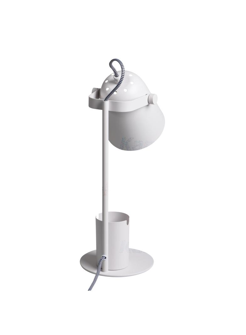 RAIBO E27 W Lampka biurkowa RAIBO E27 W E27 kolor biały KANLUX