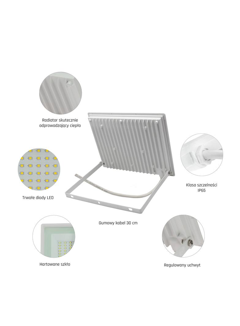 Naświetlacz NOCTIS LUX 3 50W NW 230V IP65 biały