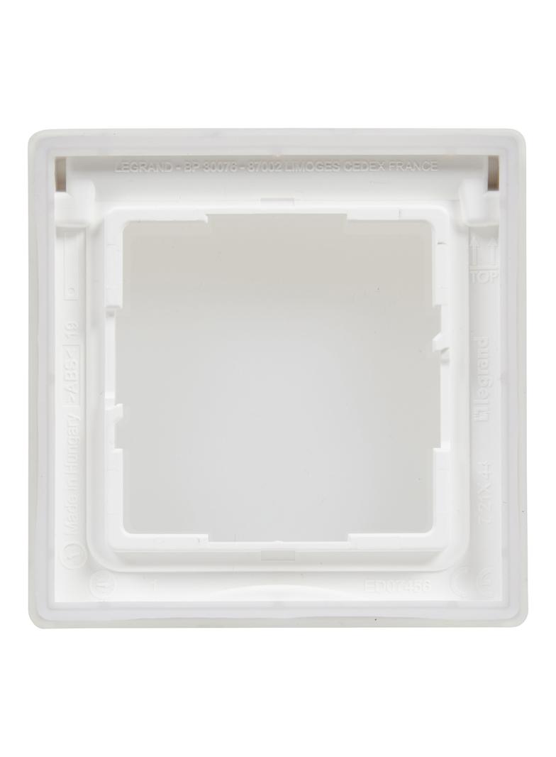 Suno Ramka Pojedyncza Szczelna IP44 Biały 721144 LEGRAND