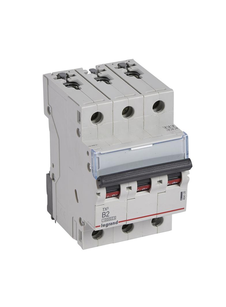 Wyłącznik Nadprądowy S 313 3P B2A 10000A TX3 404120 LEGRAND