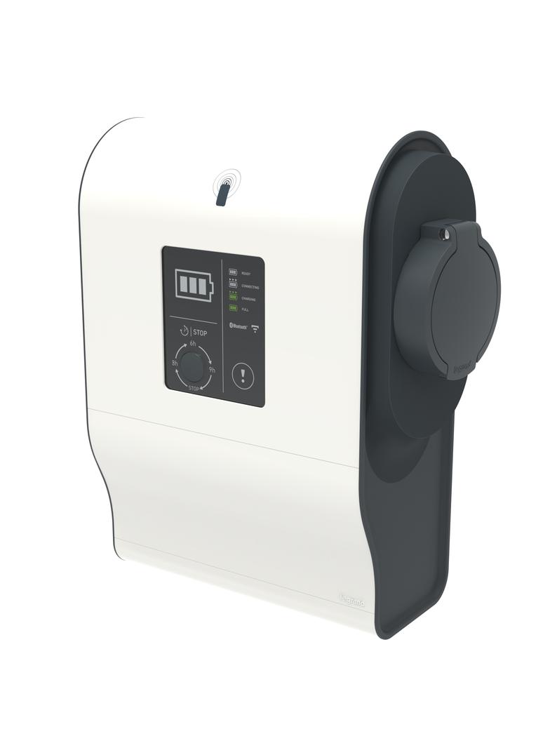 GREEN'UP PREMIUM: STACJA ŁADOWANIA POJAZDÓW ELEKTRYCZNYCH TYPU WALLBOX, JEDNOFAZOWA, 7,4KW, MODE 3,