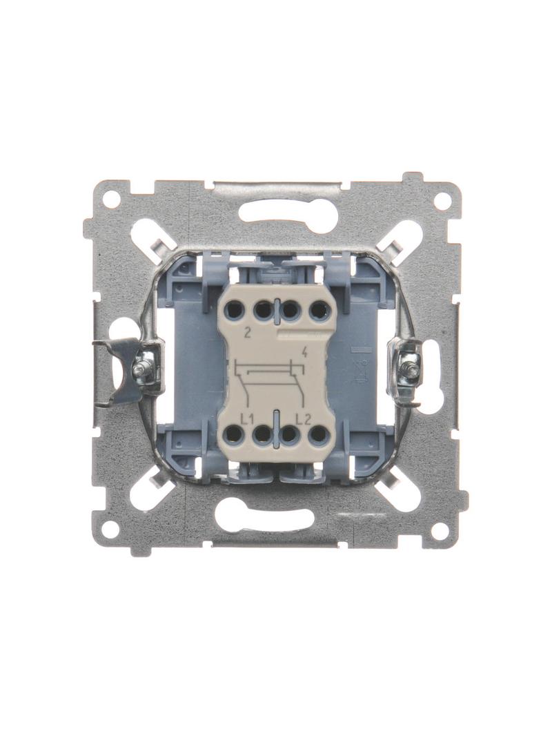 Simon 54 Łącznik krzyżowy (mechanizm) 10A 250V szybkozłączka SW7M KONTAKT