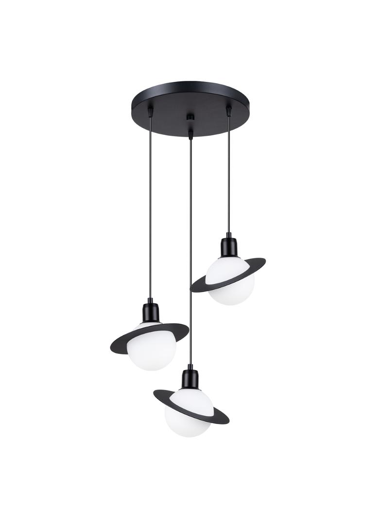 Lampa wisząca HYPERION 3P czarny