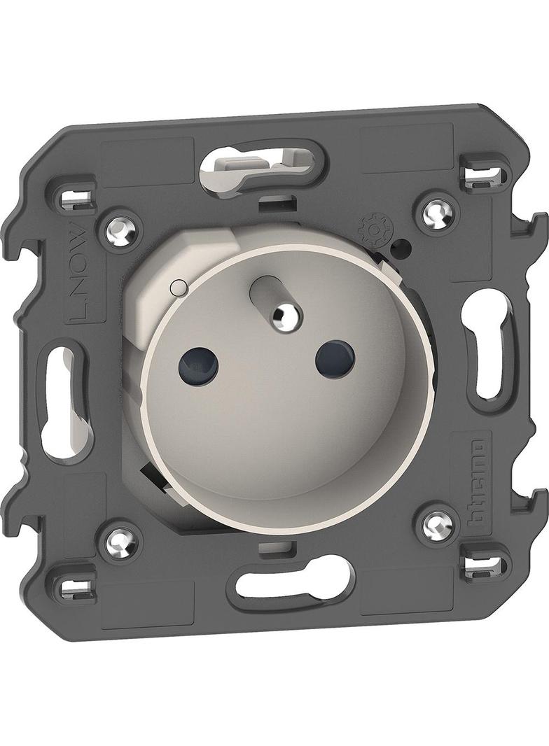 Living Now with Netatmo - Gniazdo connected beżowe