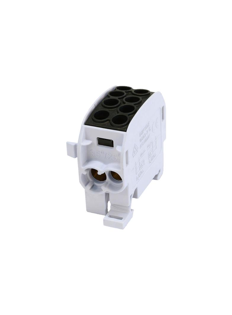 SCB 35 Blok rozdzielczy - odgałęźny Al/Cu 80210 SIMBLOCK czarny SIMET