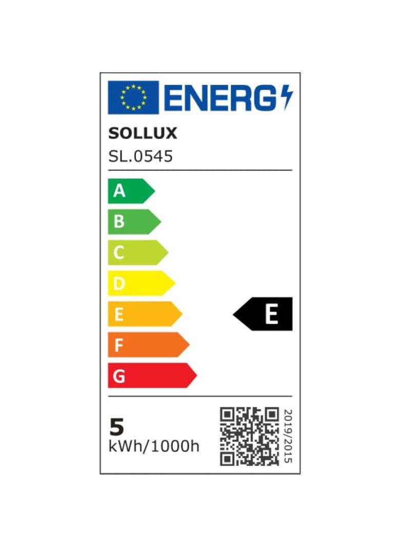Sollux Kinkiet LUCA czarny LED IP54 SL.0545