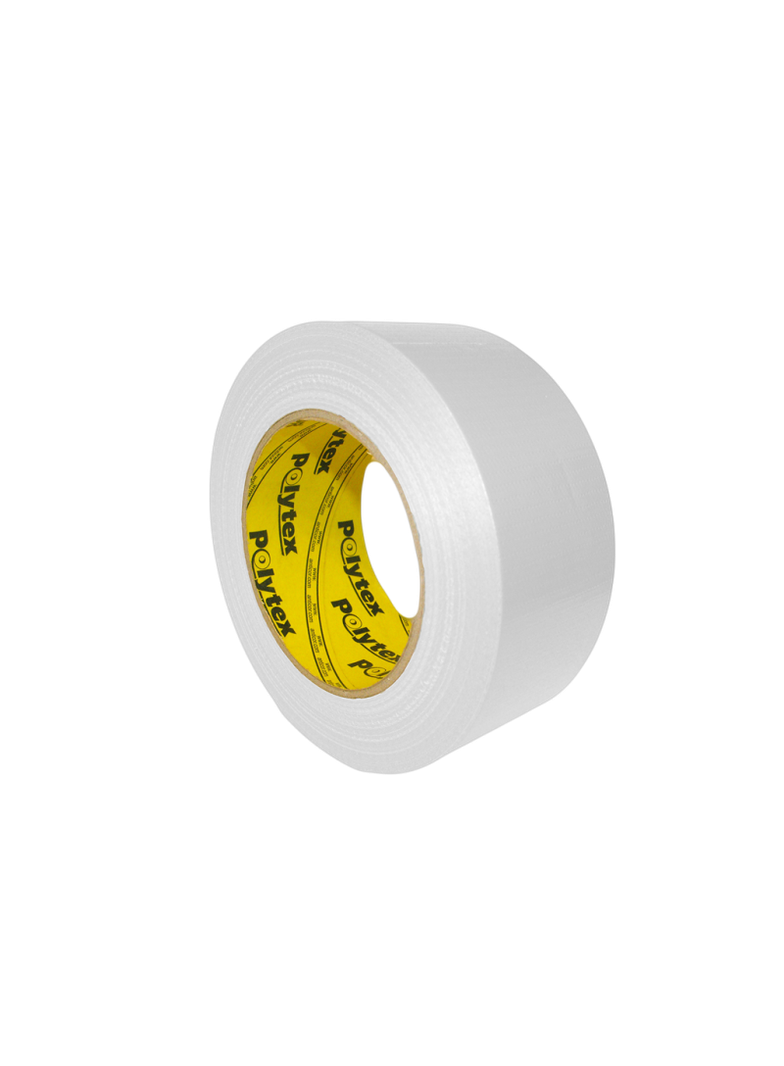 POLYTEX 118 profesjonalna taśma o różnorodnym zastosowaniu gr 0,25 mm x 25 mm x 9 m biała