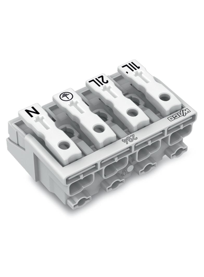 złączka zasilająca 4-biegunowa bez stopek bez styku PE