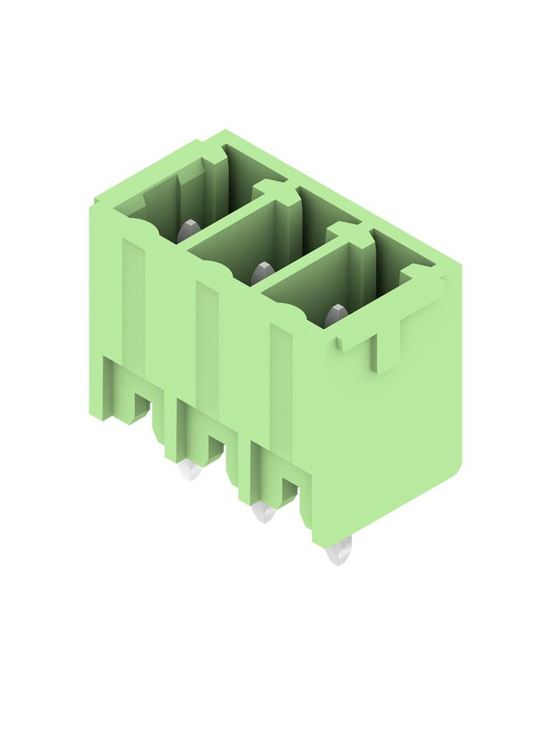 SC 3.81/03/180G 3.2SN GN BX Wtyki PCB (złącza płyty), 3.81 mm, Liczba biegunów: 3, kąt odejścia: 180° /50szt./ 1793620000 WEIDMÜLLER
