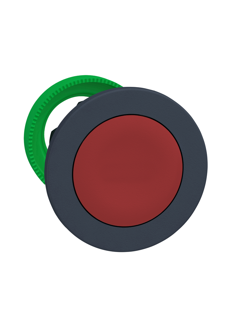 Harmony XB5 Główka przycisku bez podświetlenia kryty czerwony typ push push