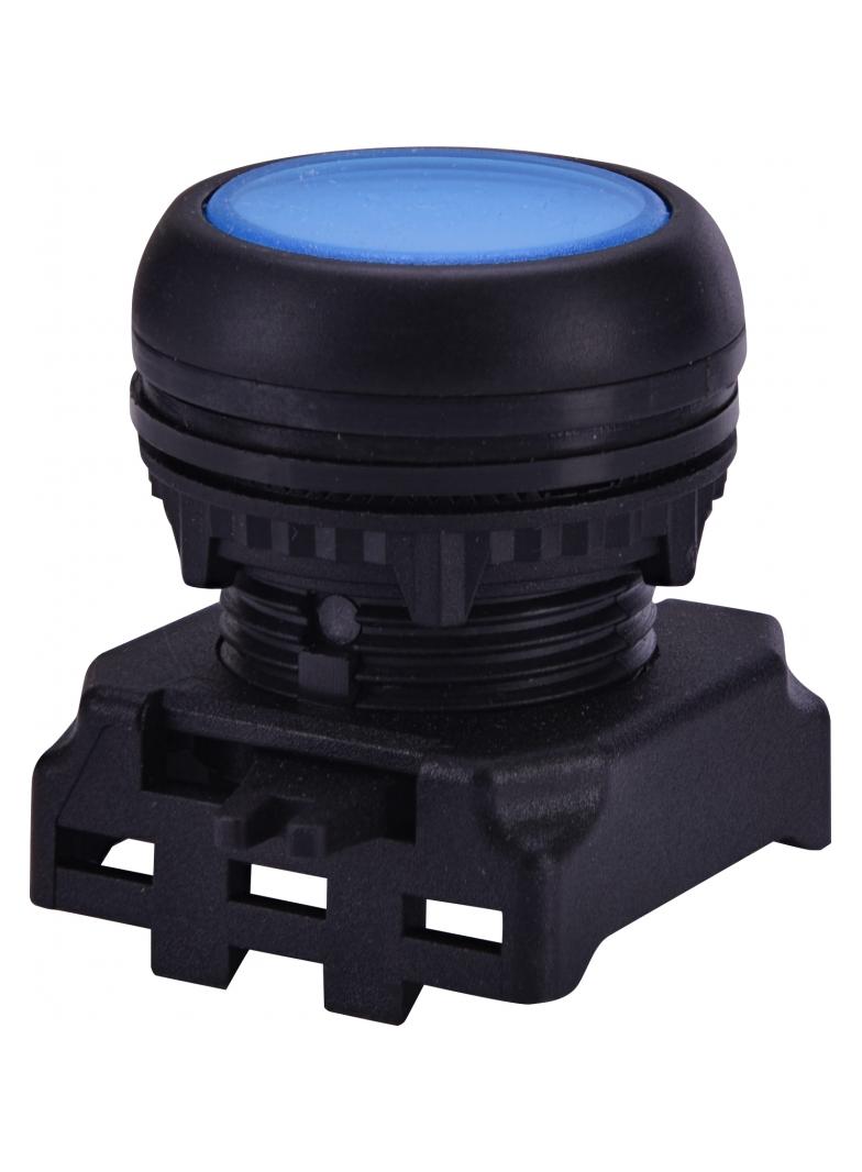 EGFI-B - Napęd z guzikiem krytym podświetlanym -Niebieski