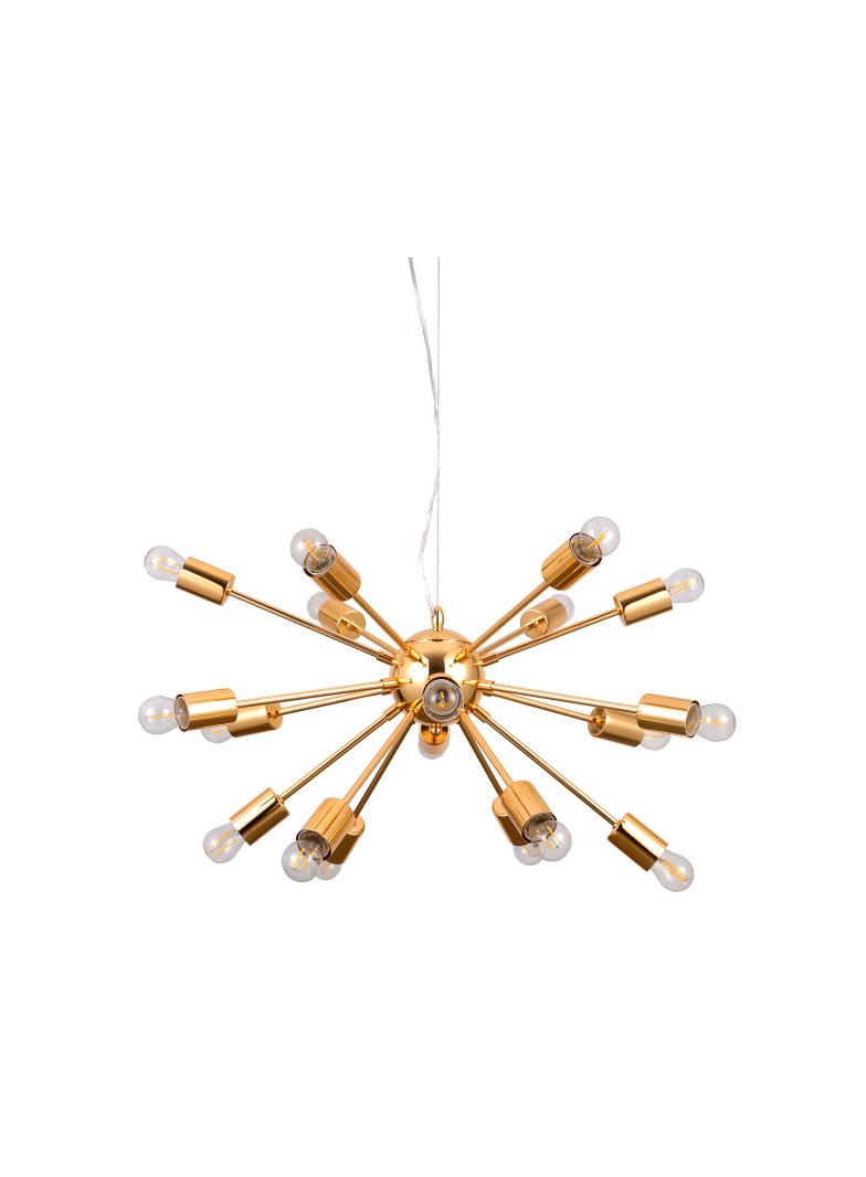 ITALUX lampa wisząca Theo E27 40W 220V IP20 kolor - złoty