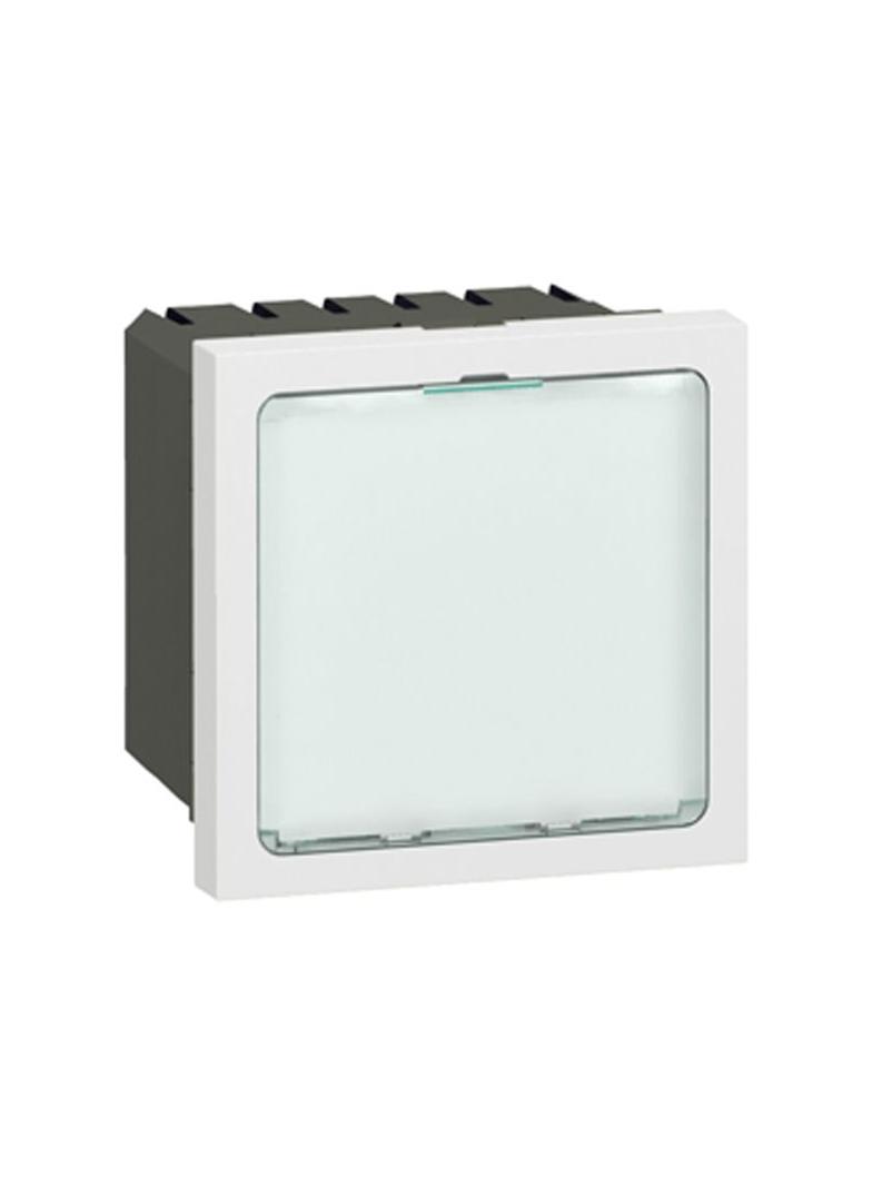 Mosaic Sygnalizator Świetlny Led 0,2/1W- 2 Moduły Biały 230V 078520 LEGRAND