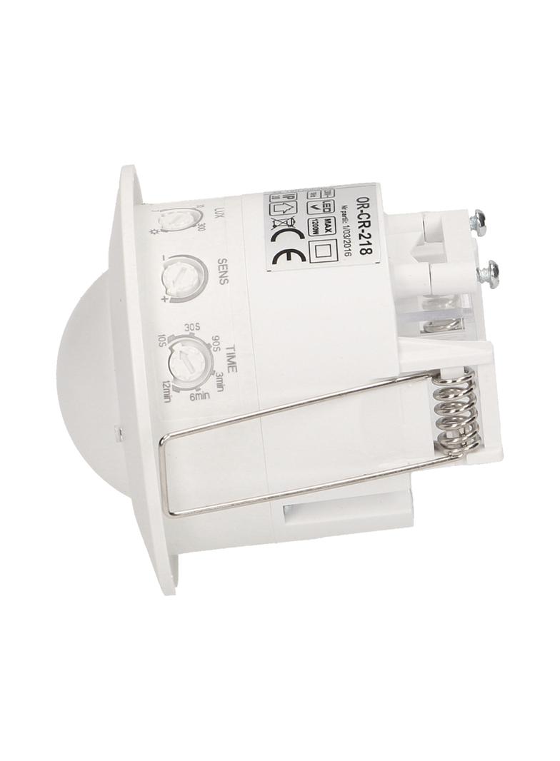 Mikrofalowy czujnik ruchu do sufitów podwieszanych, IP20, 1200W OR-CR-218 ORNO