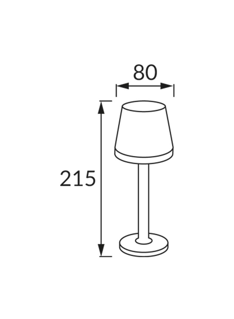 TULIA LED 0,2W BLACK WW