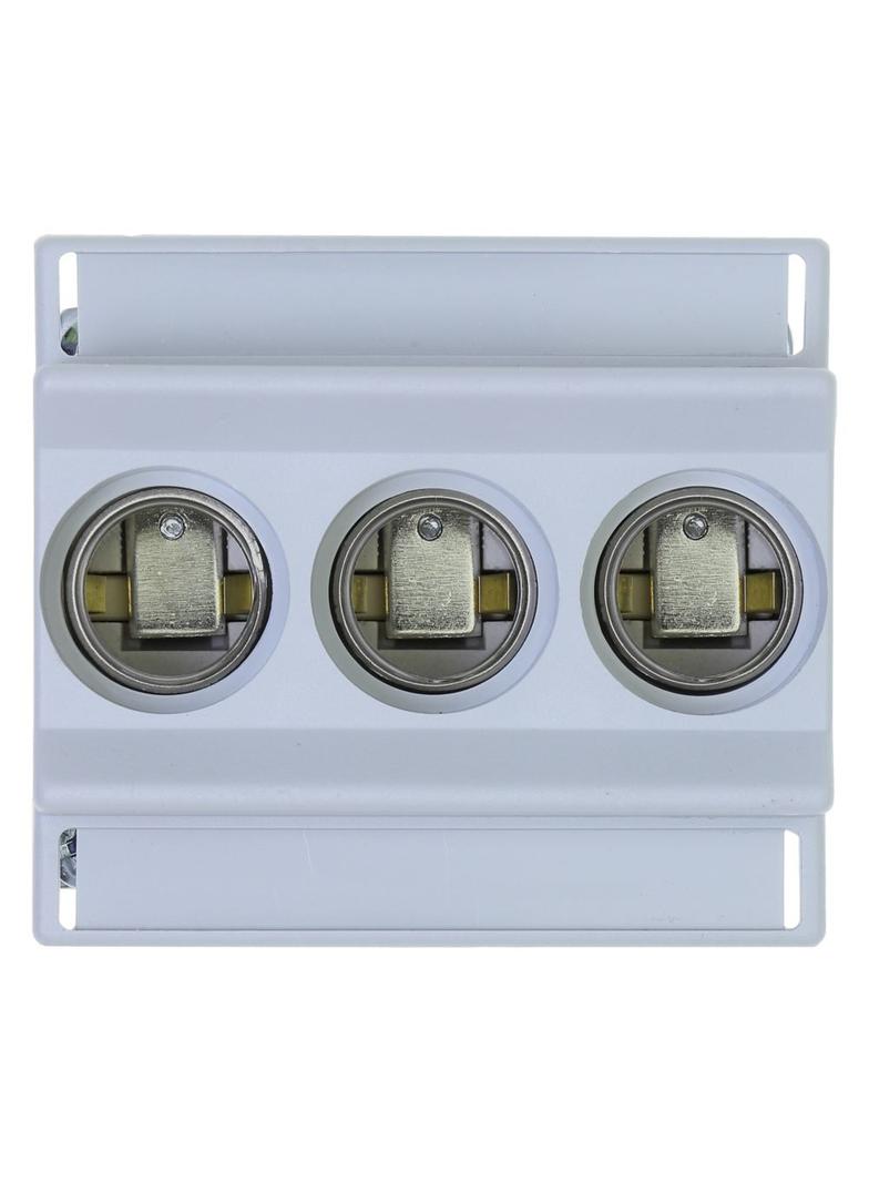 FUSE-BASE D02 3POL DIN HUT Podstawa bezpiecznikowa D02 E18 3P szyna DIN TFRN02C EATON