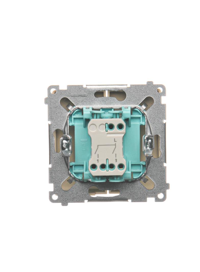Simon Basic Łącznik świecznikowy 10A 250V szybkozłączka beż BMW5.01/12 KONTAKT
