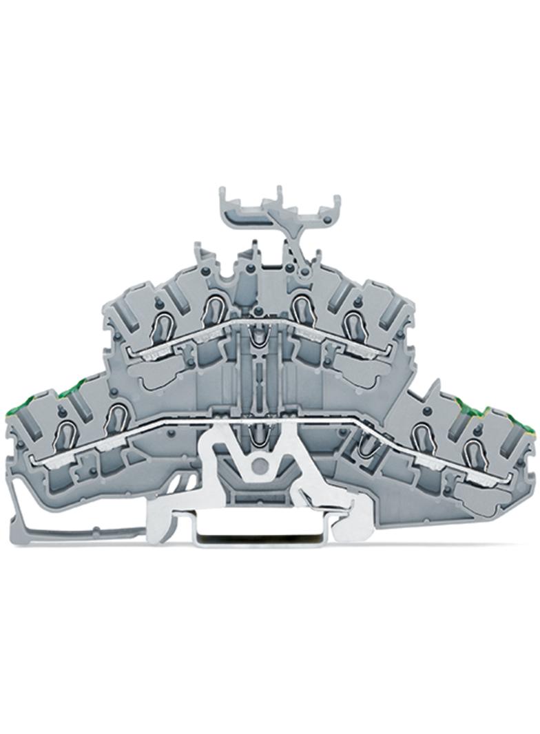 TOPJOBS złączka 2-piętrowa 2,5 mm2 szara