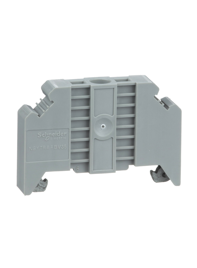 Złączki NSY, wspornik końcowy przekręcany na DIN 35mm