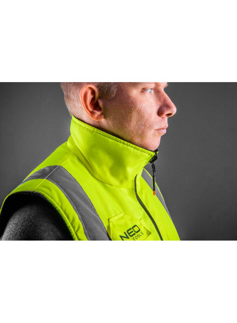 Bezrękawnik roboczy, dwustronny, jedna strona odblaskowa, rozmiar XL/56