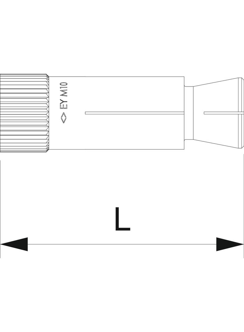 Easy M12 Kotwa sufitowa M12