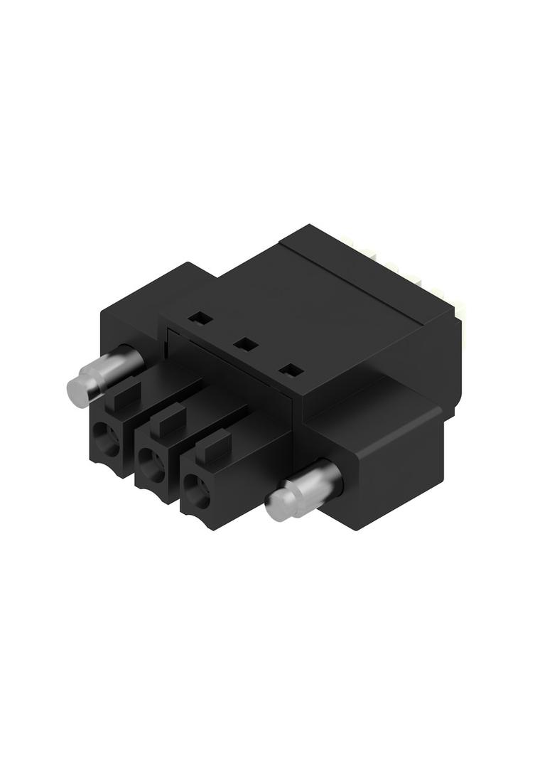 BCF 3.81/03/180F SN BK BX Wtyk PCB (złącze wiązki), listwa z gniazdami, 3.81 mm, Liczba biegunów: 3, PUSH IN, Złącze sprężynowe /50szt./ 1971570000 WEIDMÜLLER