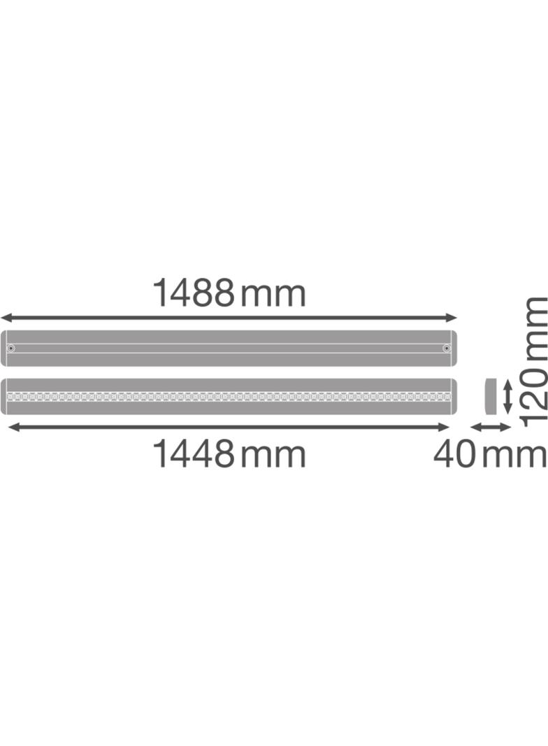 Oprawa LED Wisząca 1500 IndiviLED 48W 5300lm 3000K Ciepła 4058075109681 LEDVANCE