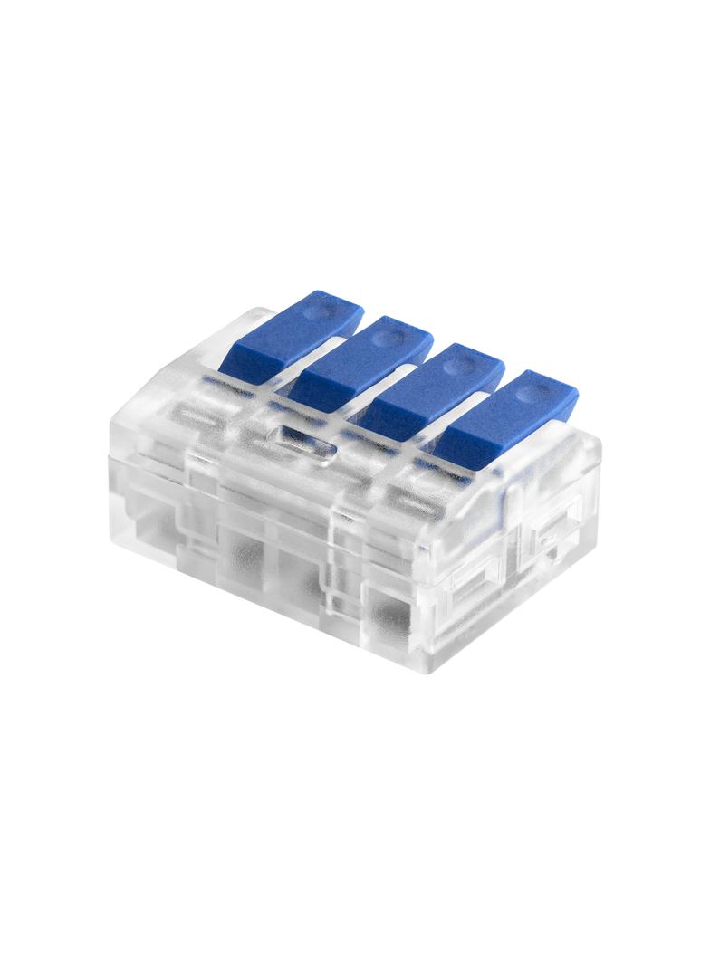 Złączka instalacyjna zaciskowa 4-przewodowa; na dowolny przewód 0,2-4mm2; IEC 450V/32A; 10 szt. OR-S