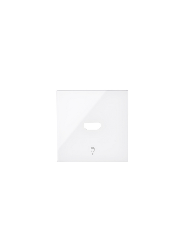 Simon 100 Pokrywa gniazdo HDMI pojedynczego biały 10001094-130 KONTAKT