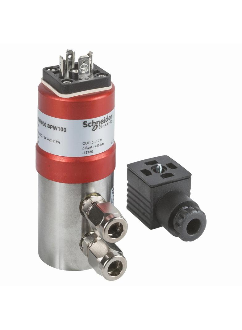 SPW1xx, przetwornik różnicy ciśnień cieczy, 0…4,0 bar (0-10V)