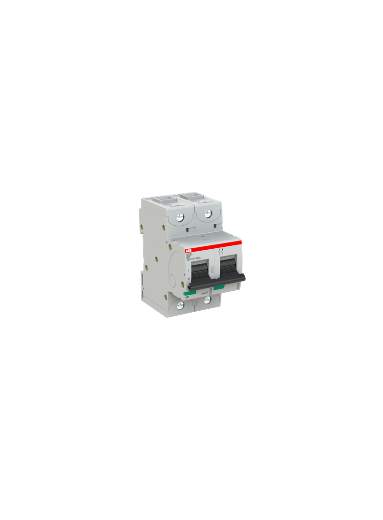 S802S-B25 Wyłącznik nadprądowy 50kA 2P B25A 2CCS862001R0255 ABB