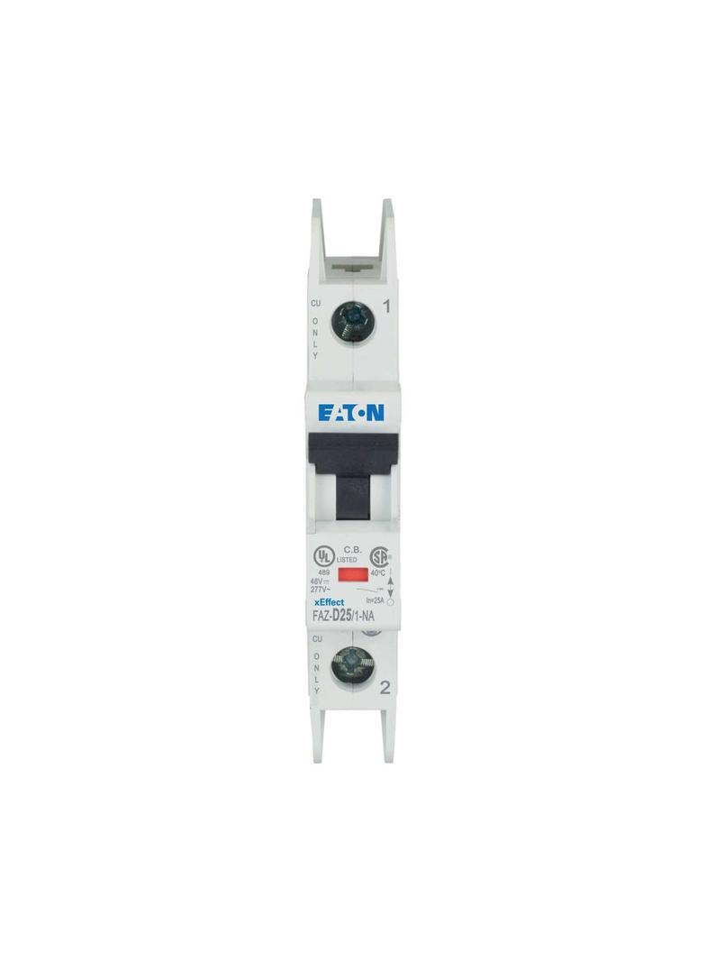 FAZ-D25/1-NA Wyłącznik nadprądowy 10kW D25A 1P 102112 EATON