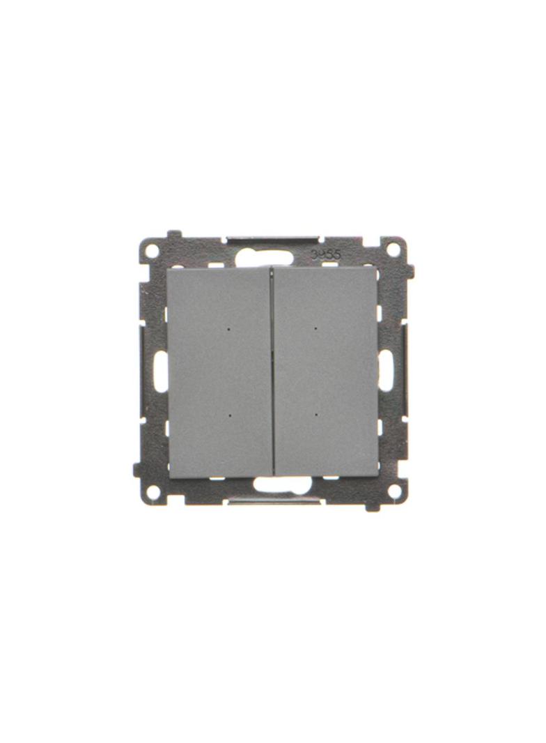 Simon 55 WMDL-TEW2-116 Łącznik elektroniczny podwójny z funcją przycisku lub łącznika czasowego, 2x1 TEW2.01/116 KONTAKT