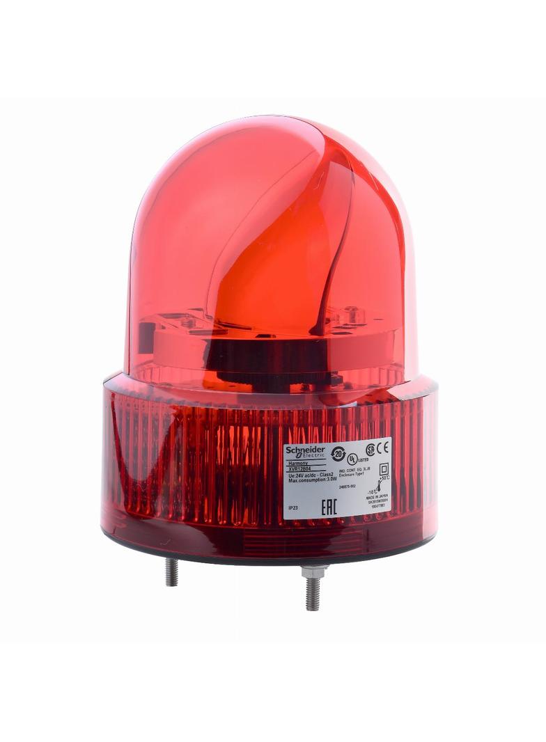 Harmony XVR Lampka sygnalizacyjna z buczkiem O120 czerwona LED 24 V AC/DC