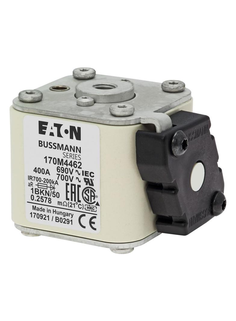 FUSE 400A 690V 1BKN/50 AR UC Wkładka szybka 400A AC 690V rozmiar 1 53x69x51 mm aR IEC UL, 170M4462 E