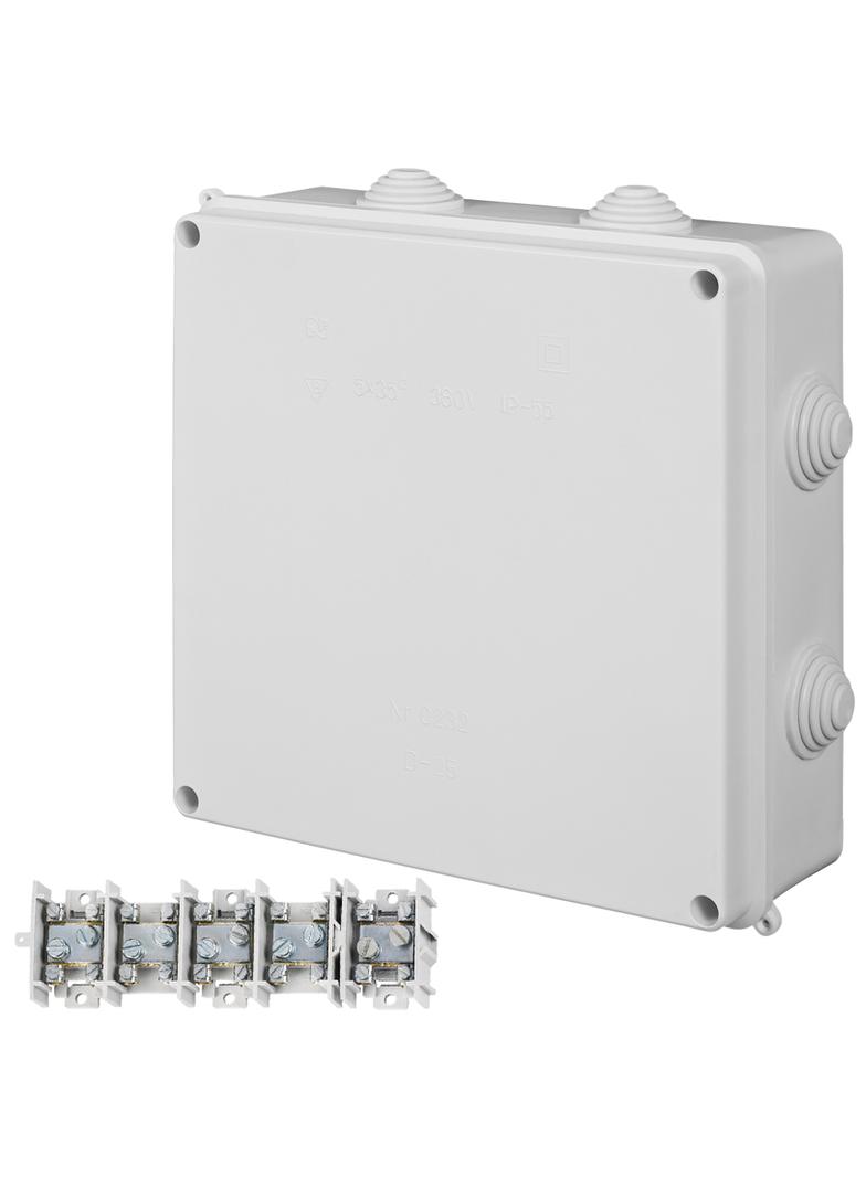 PK-8 Puszka odgałęźna z wkładem 5x35 mm2 IP 55