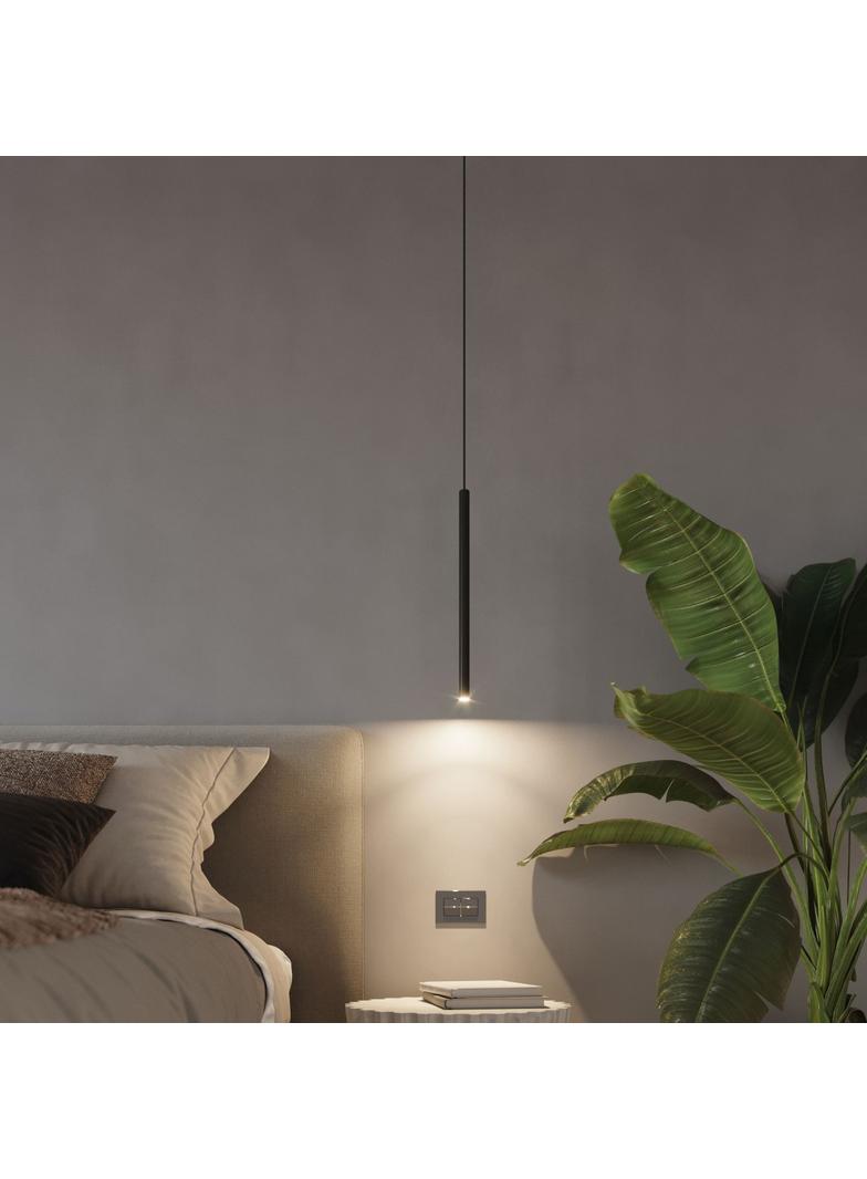 Sollux Lampa wisząca PASTELO 5P czarna SL.1176