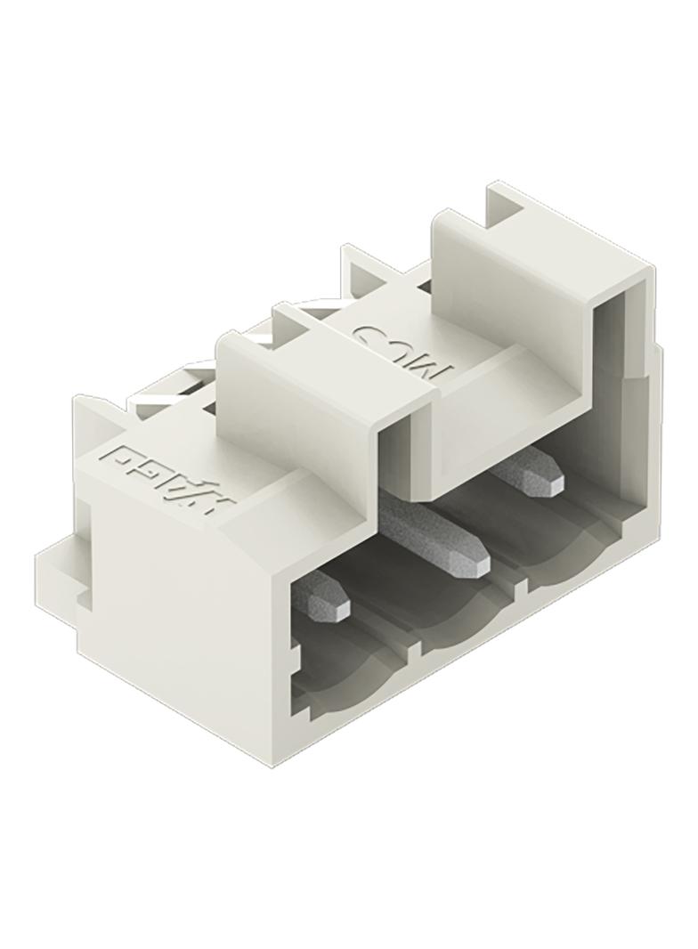 MCS-MIDI Classic wtyk 3-bieg. j-szary raster 5 mm /200szt./ WAGO