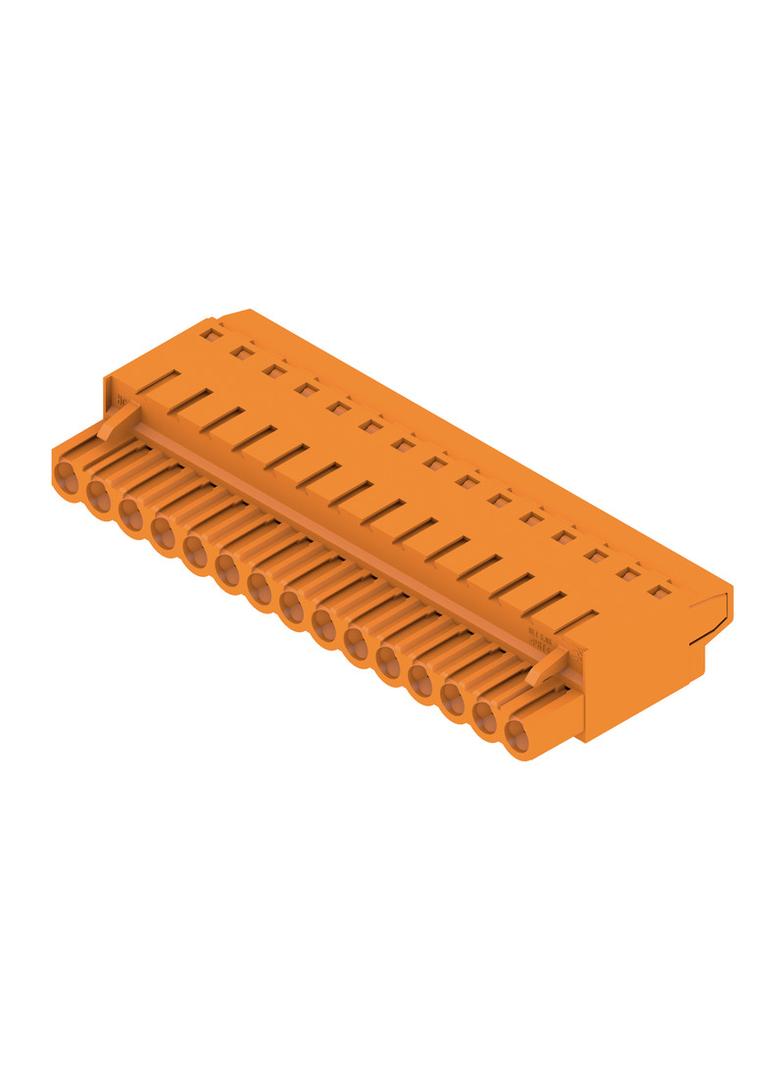 BLT 5.08HC/15/180 SN OR BX Wtyk PCB (złącze wiązki), 5.08 mm, Liczba biegunów: 15, Przylącze TOP /24szt./ 1500860000 WEIDMÜLLER